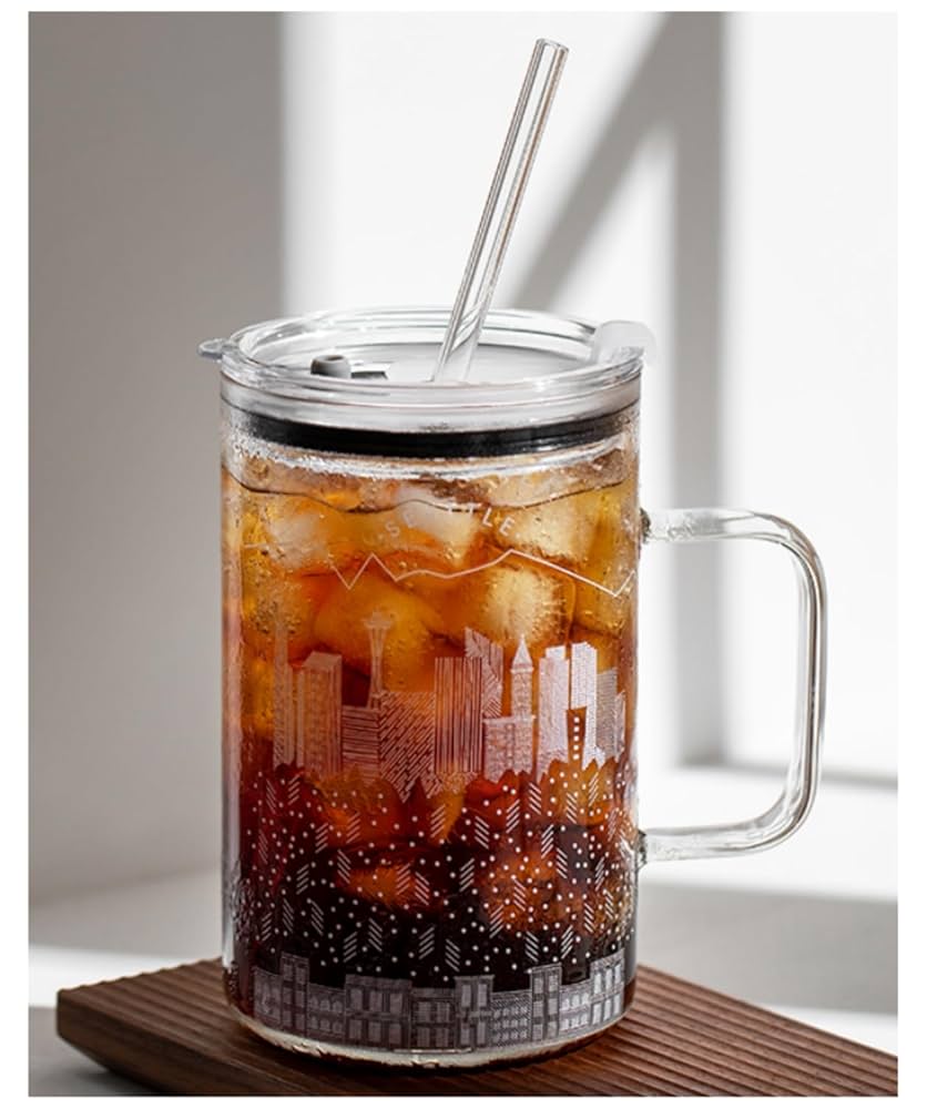 Amazon | yarunchuangding タンブラーグラス 耐熱ガラス 大容量